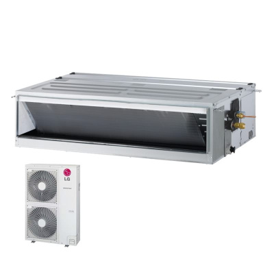 LG Set Kanalgerät mittlere Pressung 13,4 kW - UM48FH N30 + UUD3 U30 R32 Klimaanlage