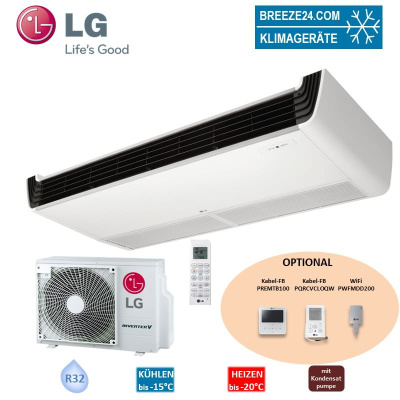 LG Set Deckenunterbaugerät 5,0 kW - UV18F N10 + UUB1 U20 Raumgröße 50 - 55 m² R32