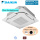Daikin 4-Wege-Deckenkassette 11,2 kW - FXFA100A -2 VRV 5 mit Standardblende reinweiß  BYCQ140EW-R32