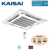 Kaisai 4-Wege-Deckenkassette 5,3 kW Euroraster...