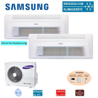 Samsung Set 2 x 1-Wege-Deckenkassette AJ026TN1DKG + AJ...
