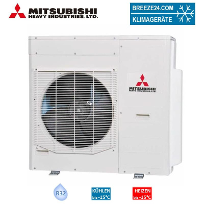 Mitsubishi Heavy SCM100ZS-W 10,0 kW Multi-Split Aussengerät für 2 - 5 Innengeräte | R32