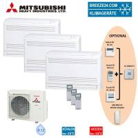 Mitsubishi Heavy Set 3 Truhengeräte 3,5/5,0kW 2 x...
