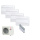 Mitsubishi Heavy Set 4 Truhengeräte 2,5/3,5kW 2 x SRF25ZS-W + 2 x SRF35ZS-W + SCM80ZS-W R32