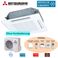 Mitsubishi Heavy Set 4-Wege-Deckenkassette 7,1kW...