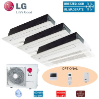 LG Set 3 x 1-Wege-Deckenkassette 3,5 kW 3 x MT11R NU1 mit...