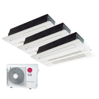 LG Set 3 x 1-Wege-Deckenkassette 3,5 kW 3 x MT11R NU1 mit...