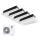 LG Set 4 x 1-Wege-Deckenkassette 2,6 kW 4 x MT09R NU1 mit Blende + MU4R25 U22 R32 Klimaanlage