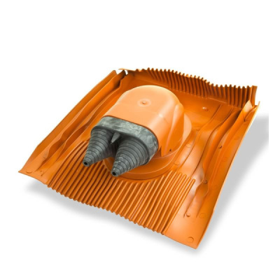Klöber Venduct DUO Solardurchführungs Set Universal Farbe: rot
