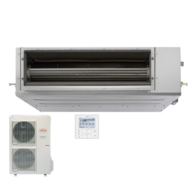 Fujitsu Set Kanalgerät 19,0 kW ARYG72LHTA + AOYG 72LRLA High Power R410A Klimaanlage 400V