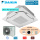Daikin Set 4-Wege-Deckenkassette FCAHG100H-2 + Blende BYCQ140EW standard reinweiss + RZAG100NV1