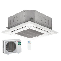 Mitsubishi Electric Set Deckenkassette 3,6 kW PLA-M35EA2...