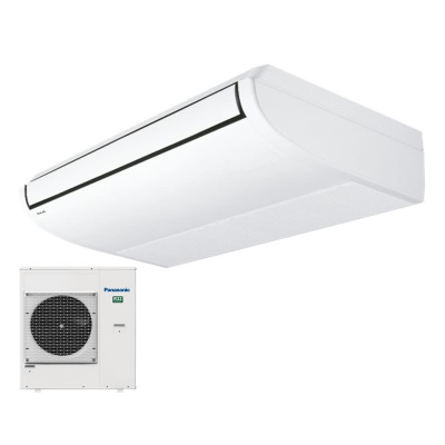 Panasonic Set Deckenunterbaugerät 12,1 kW S-1014PT3E + U-125PZH4E8 PACi NX Elite Größe 120 m² 400V