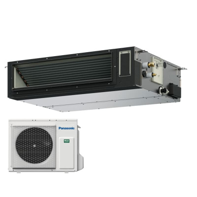 Panasonic Set Kanalgerät 5,0 kW S-3650PF3E + U-50PZH3E5 Elite | Raumgröße 50 - 55 m² | R32