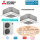 Mitsubishi Electric Set 2 x PLA-M100EA + Blende PLP-6EA + PUZ-ZM200YKA2 R32 400V (Simultan)