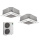 Mitsubishi Electric Set 2 x PLA-M100EA + Blende PLP-6EA + PUZ-ZM200YKA2 R32 400V (Simultan)