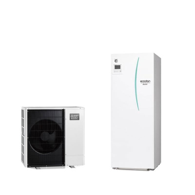 Mitsubishi Electric Set 8.32 PUZ-WM60VAA + ERPT20X-VM2D Monoblock-Wärmepumpe+Speichermodul K/H 6,0kW