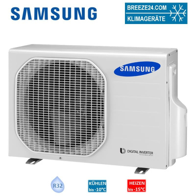 Samsung Elite Wind free AR70F12CAAWXEU Außengerät 3,5 kW für 1 Innengerät | Raumgröße 35 - 40 m² | R32
