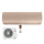 Sinclair Set Wandgerät TERREL SIH-13BITC + SOH-13BIT champagner 3,5 kW | Raumgröße 35 - 40 m² | WiFi