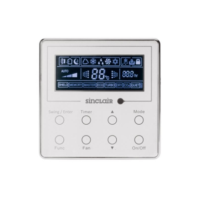 Sinclair Set 4-Wege-Deckenkassette ASC-12BI2 + Blende + ASGE-12BI2 3,5 kW R32