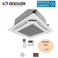 Sinclair ASC-30BI2 4-Wege-Kassettengerät 8,5 kW (Nur...