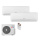 Sinclair Set 2 Wandgeräte RAY 2,7/6,2 KW SIH-09BIR + SIH-24BIR + MV-E36BI2 R32 Klimaanlage