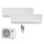 Sinclair Set 2 Wandgeräte KEYON 3,2/3,2 KW 2 x SIH-12BIK + MV-E21BI2 WiFi R32 Klimaanlage