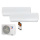 Sinclair Set 2 Wandgeräte TERREL 2,7/3,5 KW SIH-09BITW + SIH-13BITW + MV-E18BI2 WiFi R32 Klimaanlage