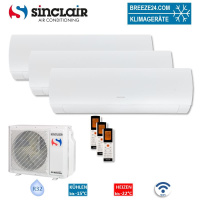 Sinclair Set 3 Wandgeräte TERREL 2,7/3,5 kW...
