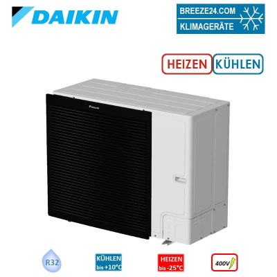 Daikin Altherma 3 R ERLA14DW1 Wärmepumpe Außengerät 14.0 kW | R32 | 400 Volt | Heizen | Kühlen