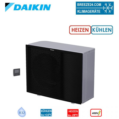 Daikin Altherma 3 H MT EPRA08EW1 Monoblock Wärmepumpe 8 kW Außengerät | WiFi | R32 | 400 Volt