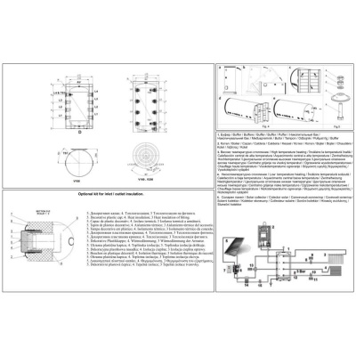 TESY EV 2x12 S 200 60 HP Wassertank 200 L mit doppeltem Niedertemperatur-Wärmetauscher