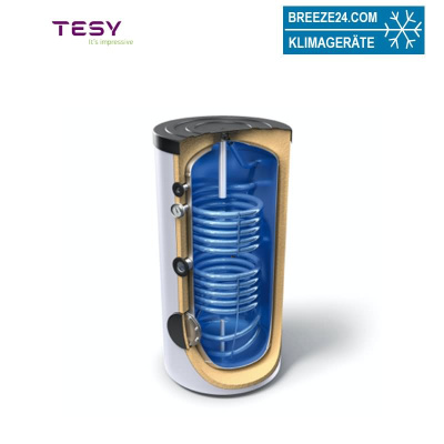 TESY EV 6/4 S2 160 60 Pufferspeicher emailliert für Solar-/Boileranlagen 160 L mit 2 Wärmetauscher