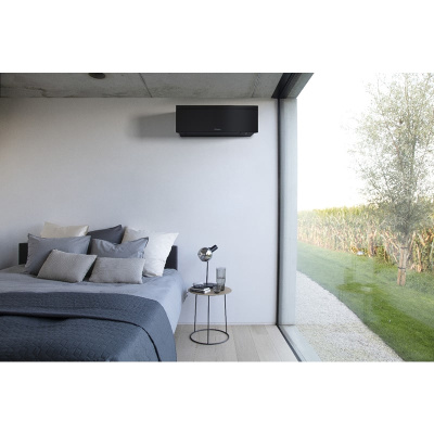 Daikin FTXJ42AB Emura Wandgerät WiFi Mattschwarz 4,2 kW | Raumgröße 42 - 47 m²
