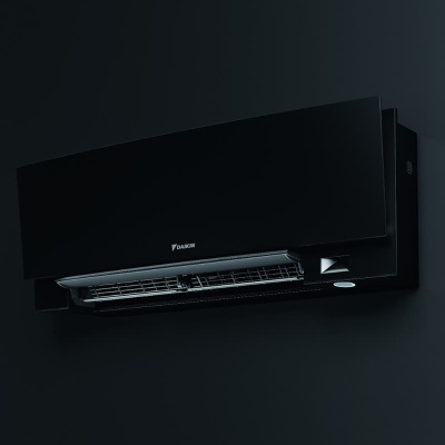 Daikin FTXJ50AB9 Emura Wandgerät WiFi Mattschwarz 5,0 kW | Raumgröße 50 - 55 m²