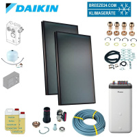 Daikin Solarthermie Set für 3 Personen Haushalt...