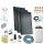 Daikin Solarthermie Set für 5 Personen Haushalt Solaris Druckanlage Aufdach 3 x EKSV21P Solarpanel