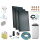 Daikin Solarthermie Set für 5 Personen Haushalt Solaris Druckanlage Indach 3 x EKSV21P Solarpanel
