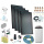 Daikin Solarthermie Set für 7 Personen Haushalt Solaris Druckanlage Aufdach 4 x EKSV21P Solarpanel