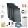 Daikin Solarthermie Set für 7 Personen Haushalt Solaris Druckanlage Indach 4 x EKSV21P Solarpanel