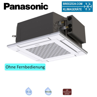 Panasonic S-28MY3EB 4-Wege-Deckenkassette mit Blende CZ-KPY4 2,8 kW VRF