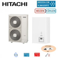 Hitachi Wärmepumpen Set YUTAKI S 14,0 kW RAS-5WHVNPE...