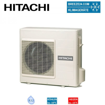 Hitachi RAM-110NP5E 10,0 kW Multi-Split Außengerät für bis zu 5 Inneneinheiten | R32