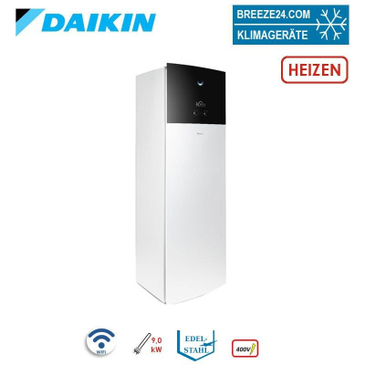 Daikin Altherma 3 H MT F ETVH12S18E9W Hydrobox/Speicher 180 Liter WiFi Heizstab 9 kW Heizen 400 Volt