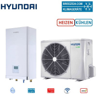 Hyundai Wärmepumpen Set Arctic HYHA-V12W/D2RN8-B +...