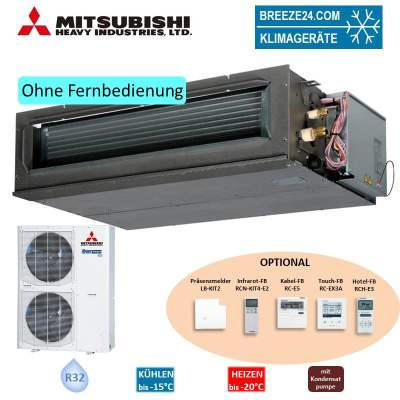 Mitsubishi Heavy Set Kanalgerät 10,0 kW - FDU100VH + FDC100VNX-W R32 Klimaanlage