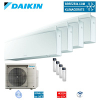 Daikin Set 4 Wandgeräte Emura WiFi 3,5 kW - FTXJ35AW...