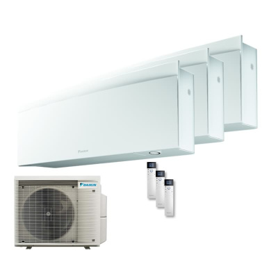 Daikin Set 3 Wandgeräte Emura WiFi 3,5/4,8 kW - FTXJ35AW + 2 x FTXJ50AW9 + 4MXM80A8 R32 Klimaanlage