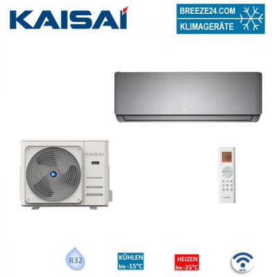 Kaisai Set Wandgerät Geo KGE-18GRHI + KGE-18GRHO | WiFi | 5,3 kW | Raumgröße 55 - 60 m² | R32
