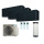 Daikin 4MWXM52A9 Multi+ Set 3 x WiFi Stylish Wandgeräte FTXA20CB + Warmwassertank 120L EKHWET120BV3
